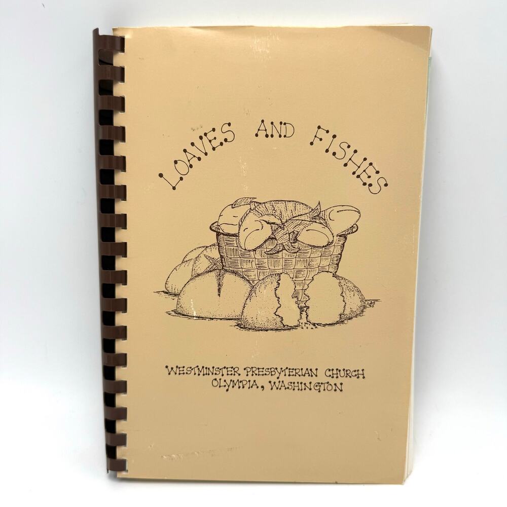 Olympia Washington Westminster Presbyterian Church Cookbook Recipes Vintage 90s
